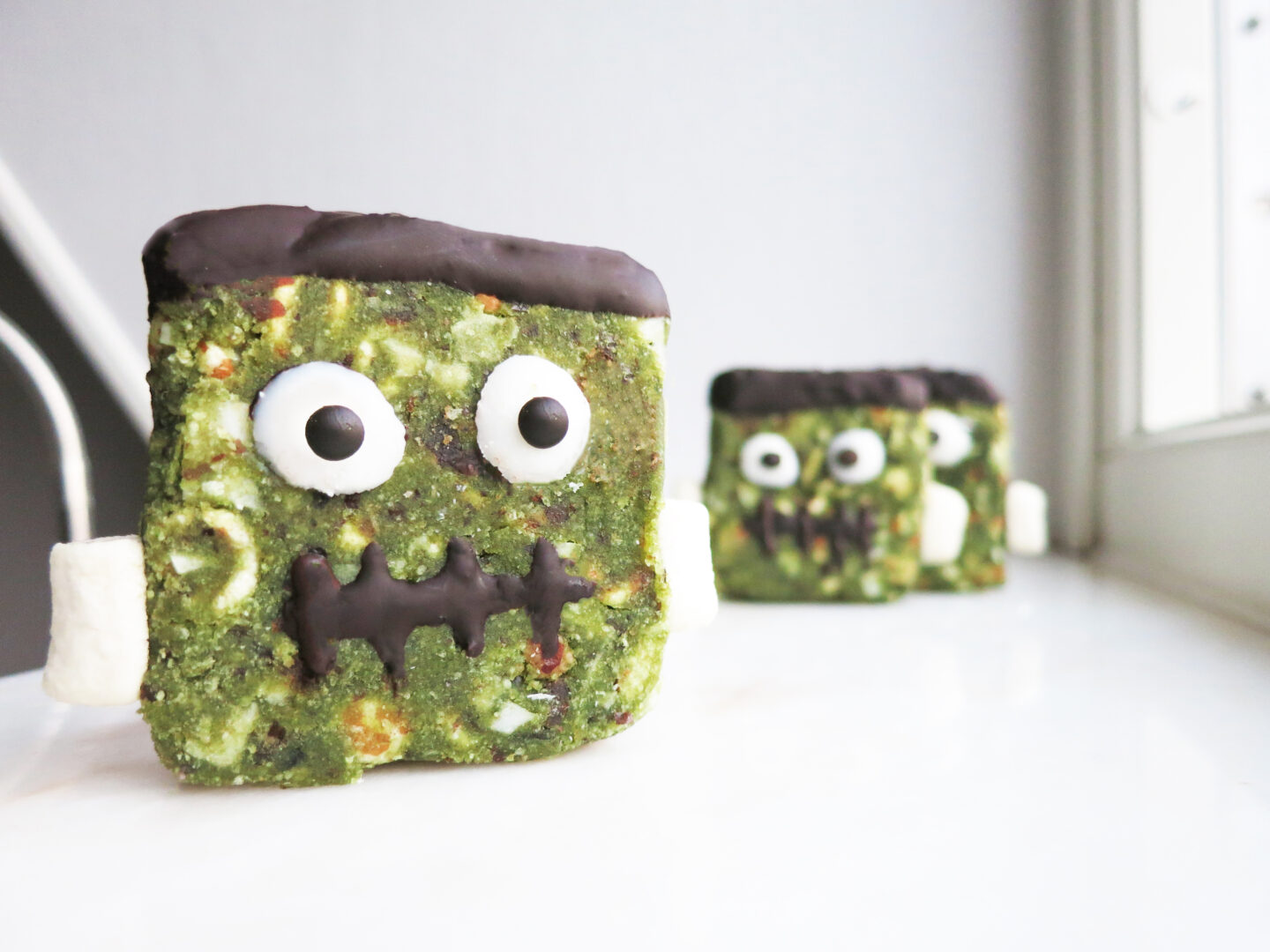 Lime & Coconut Frankenstein Heads