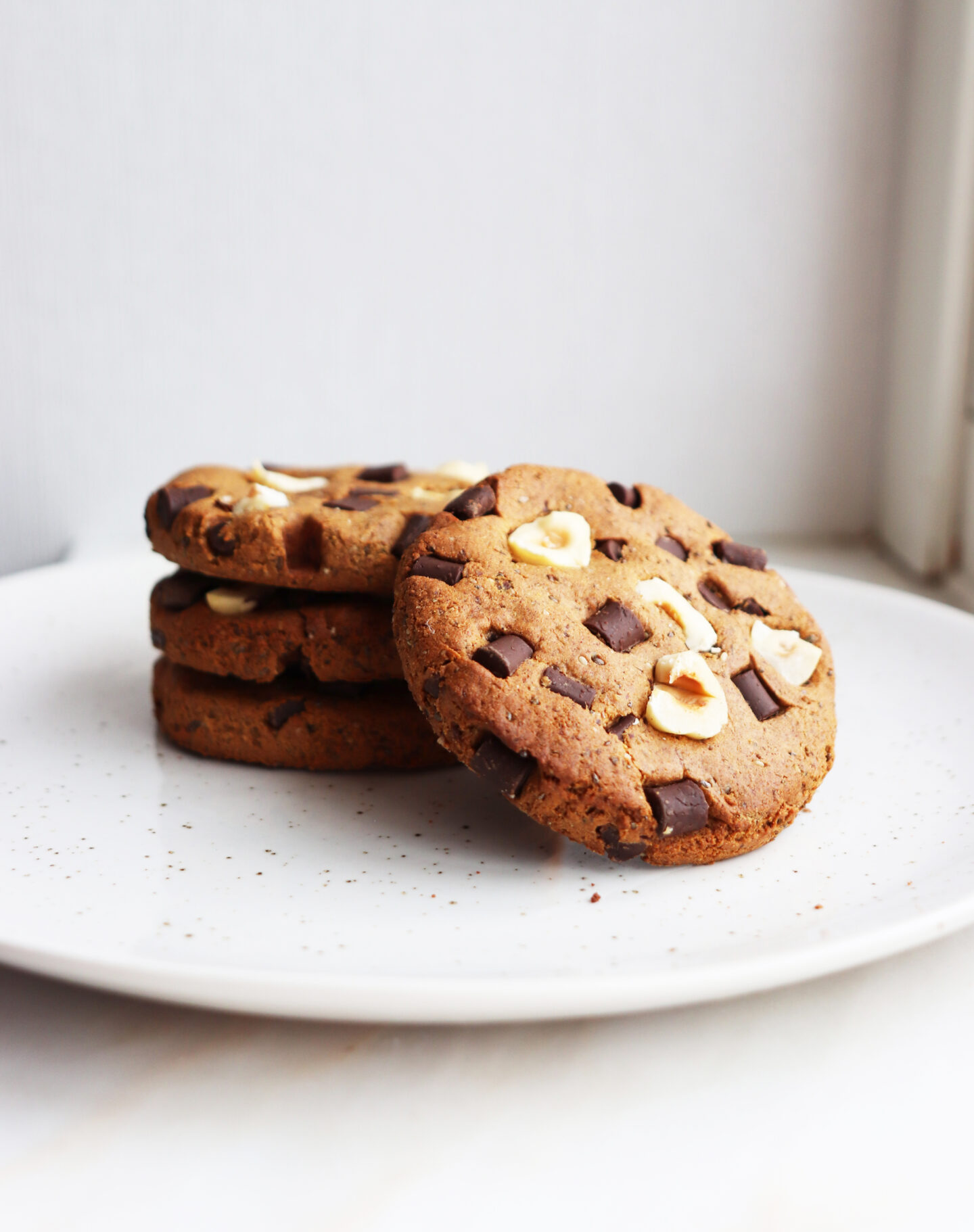 The most fabulous Chestnut Coffee Chocolate Chip cookies