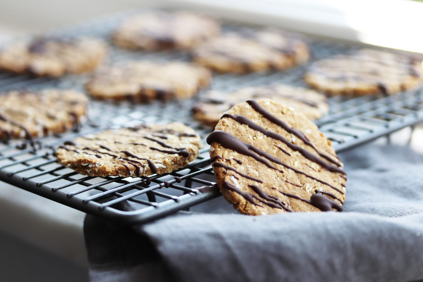 Homemade Digestive biscuits