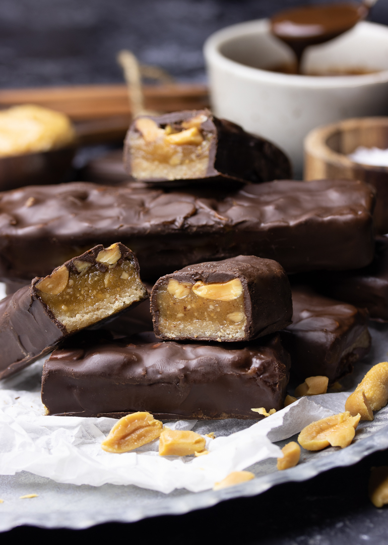 Divine One Bowl No Bake Snickers