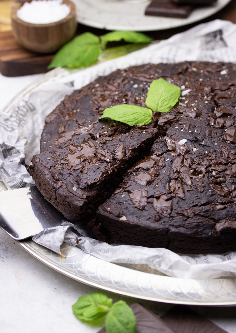 Mint Chocolate Cake with Extra Chocolate