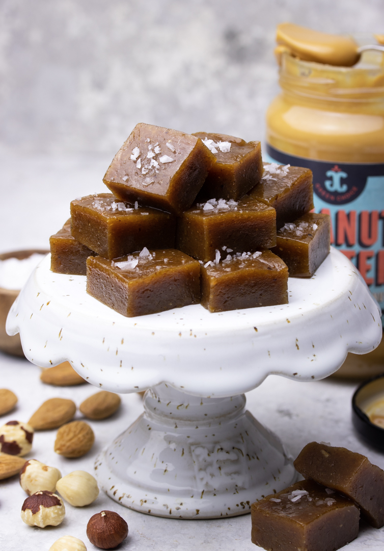 Delicious 2 Ingredient Salted Caramel Fudge