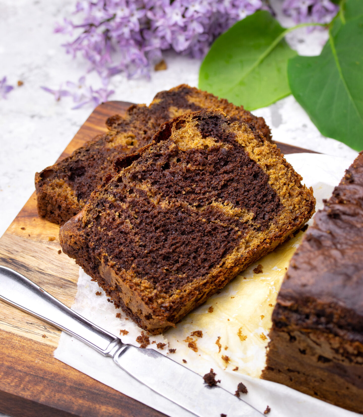 The Best Vegan Marble Cake