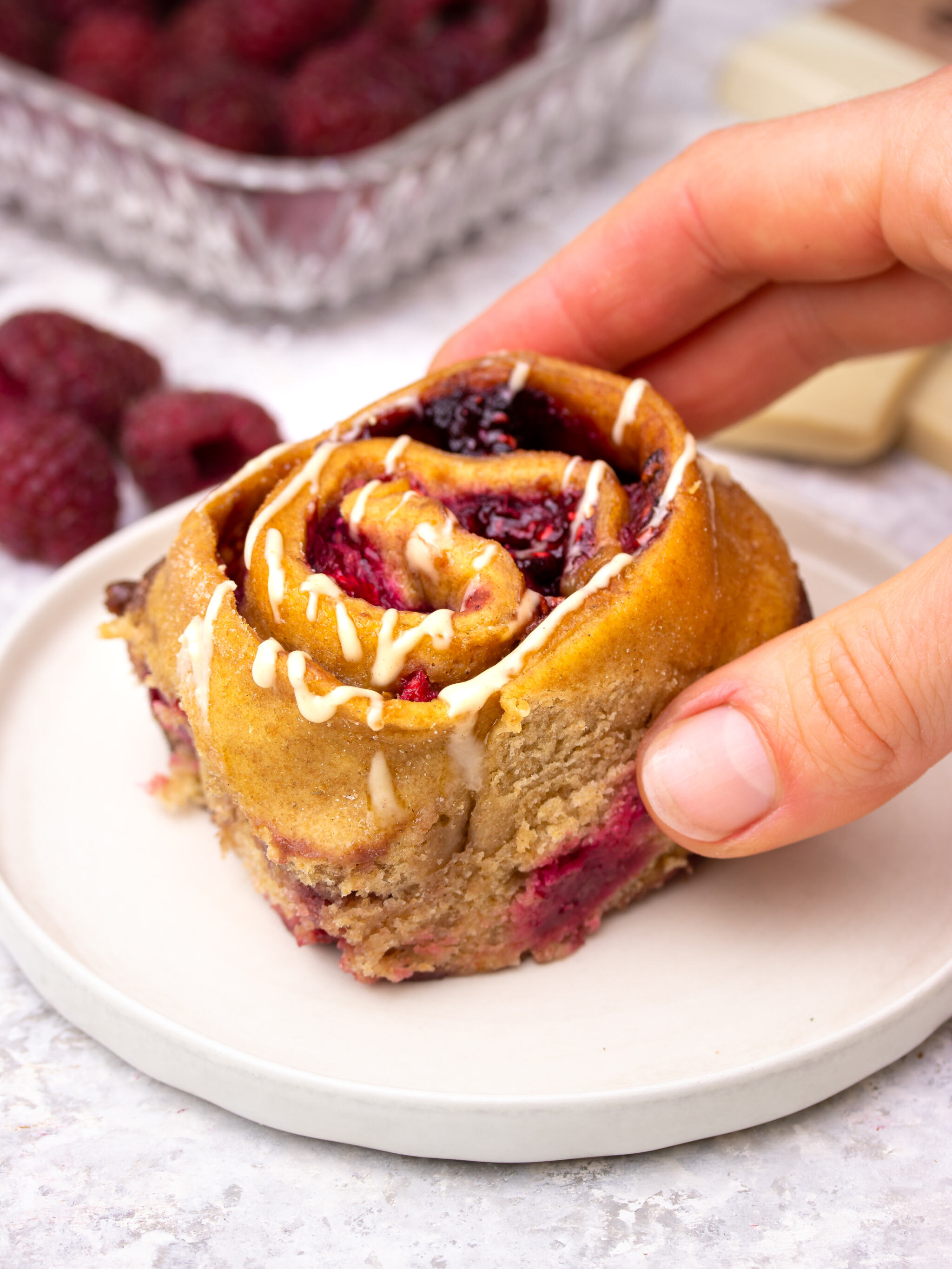 NEW! White Chocolate & Raspberry Mini Yule Log — WOW! Factor Desserts