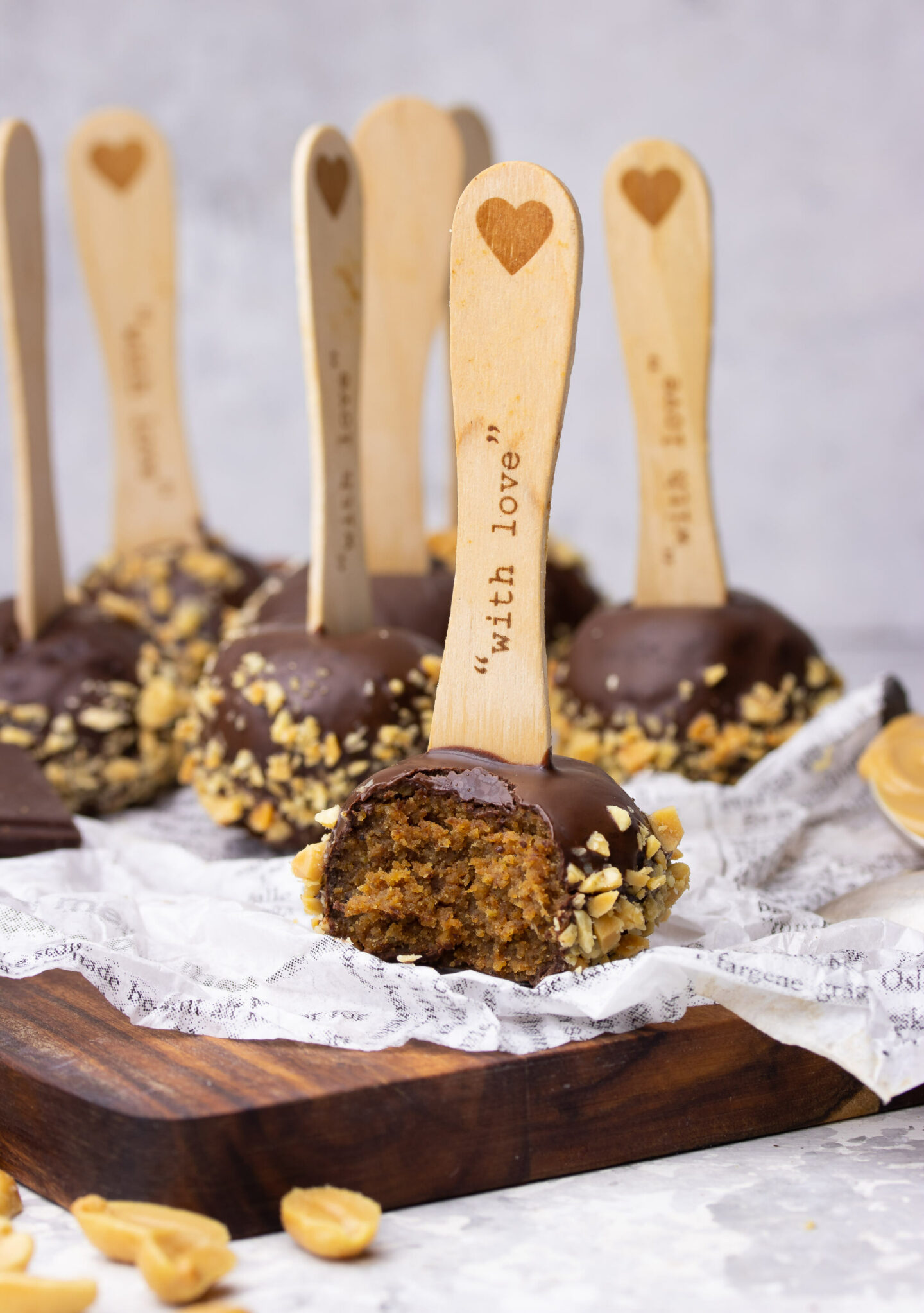 Ultra Peanut Butter Cake Pops