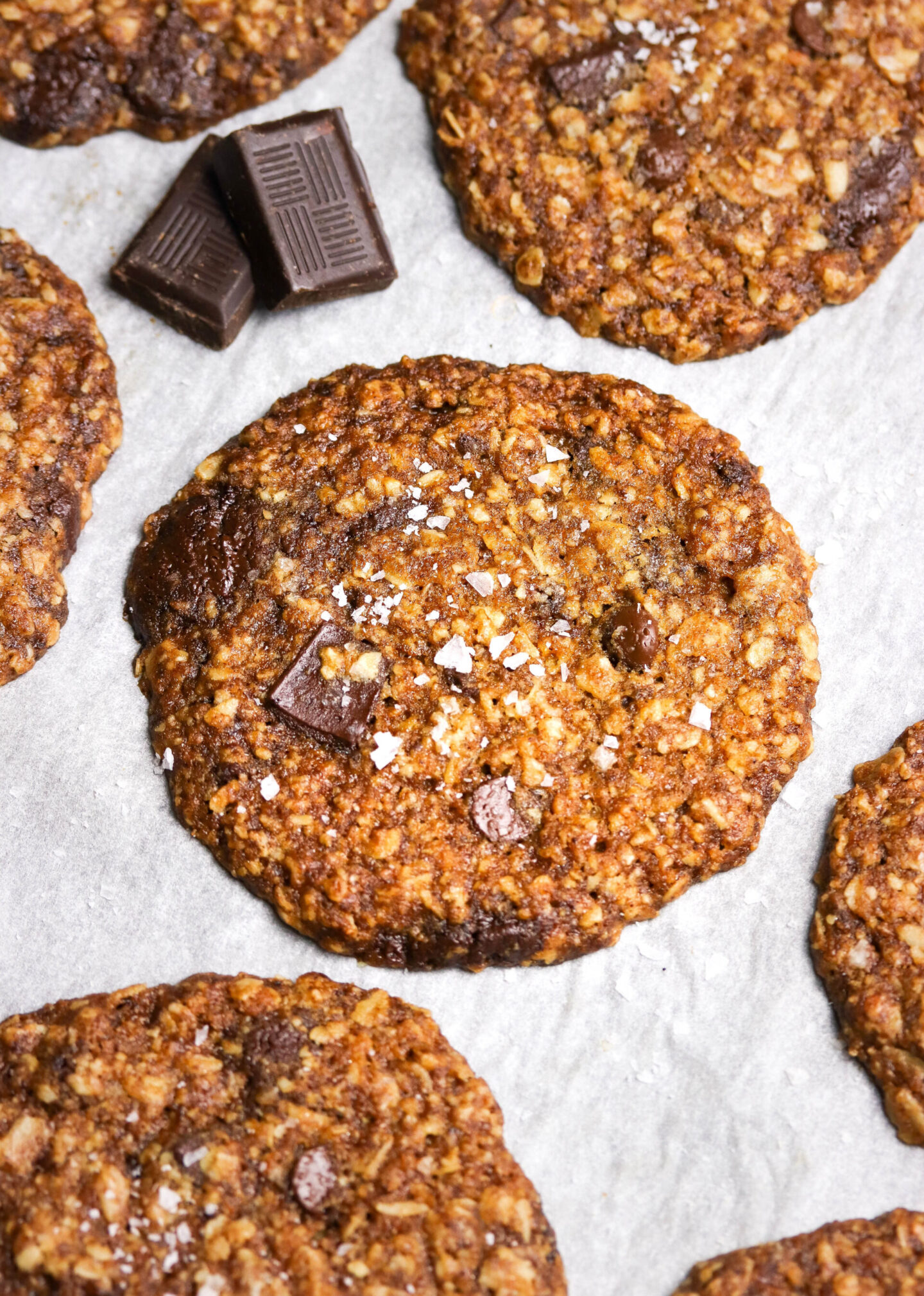 The Perfect Oatmeal Chocolate Chip Cookies
