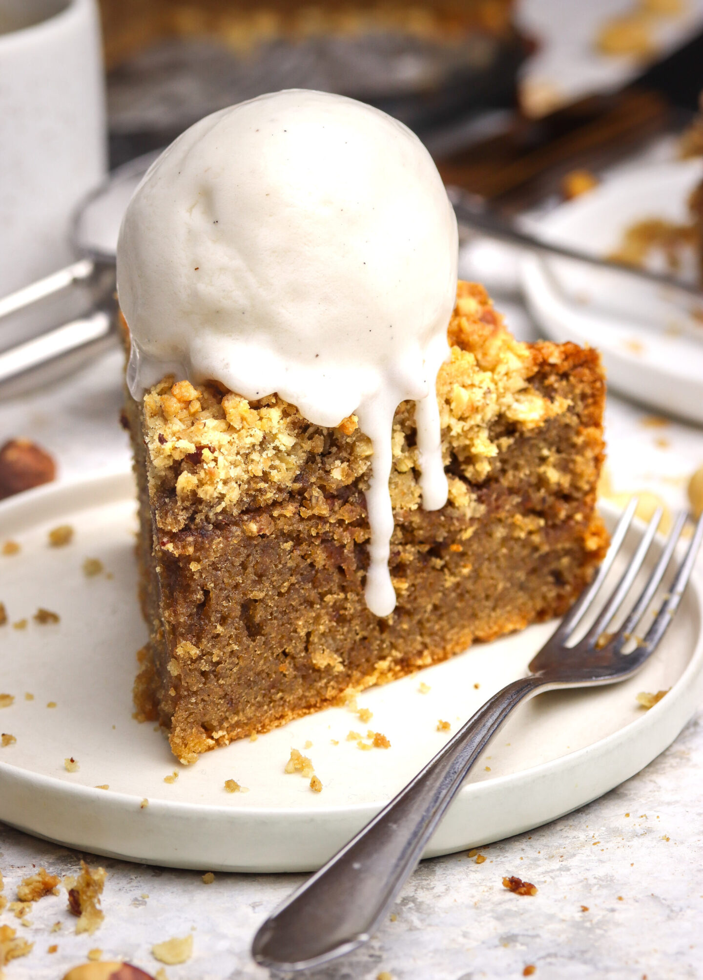 Coffee & Hazelnut Coffee Cake