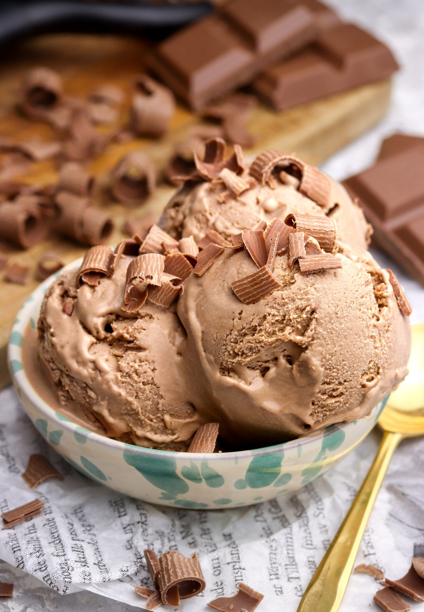 Silky Smooth Milk Chocolate Ice Cream