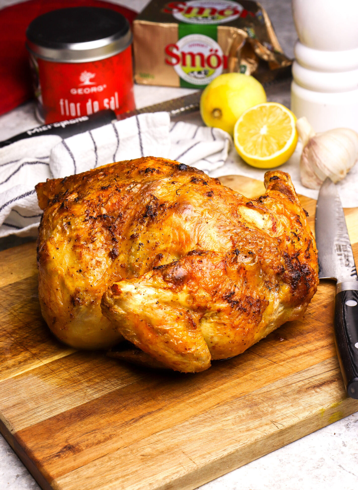 Lemon & Olive Grilled Chicken – Helgrillad Kyckling med Citron & Oliv